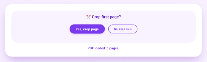 Crop Options